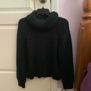 Kendall & Kylie Dark Green Sweater